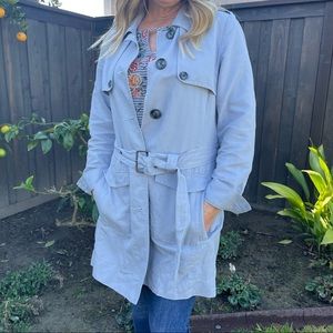 CABI Periwinkle Trenchcoat